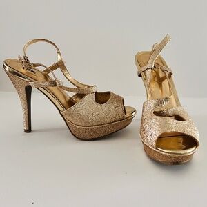 High Heels Platform Peep Toe